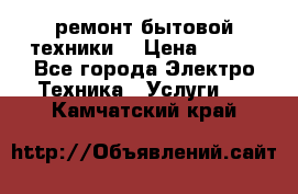 ремонт бытовой техники  › Цена ­ 500 - Все города Электро-Техника » Услуги   . Камчатский край